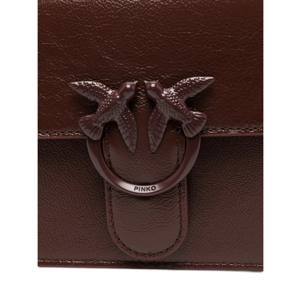 Pinko Red Tote Bags Women