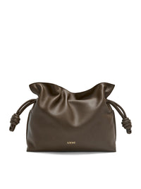 Loewe Women Medium Flamenco Clutch Bag In Calfskin Nappa