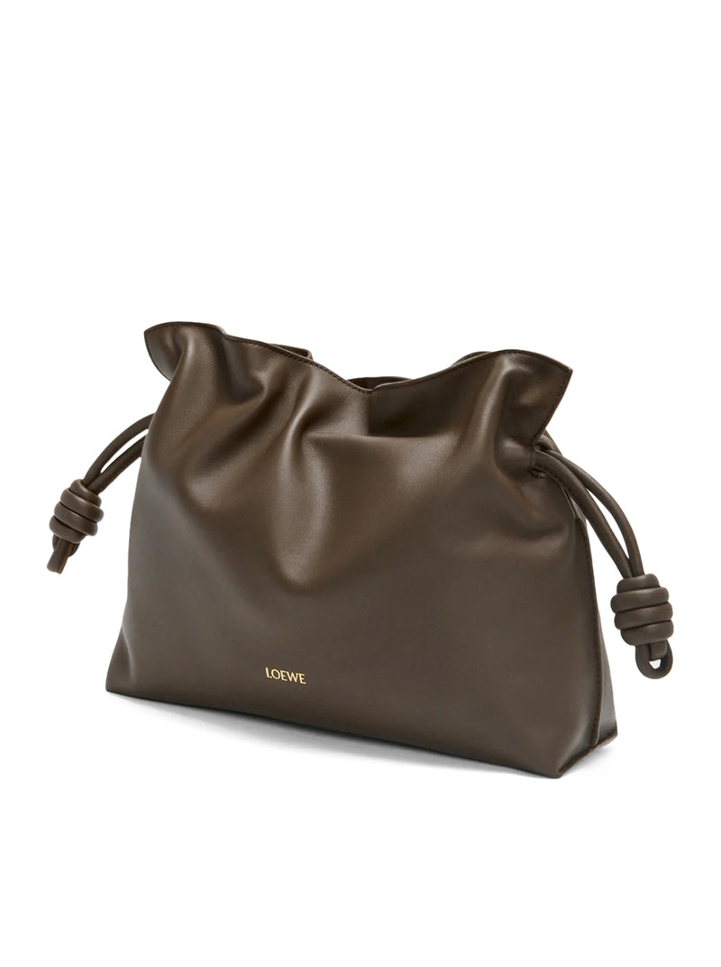 Loewe Women Medium Flamenco Clutch Bag In Calfskin Nappa