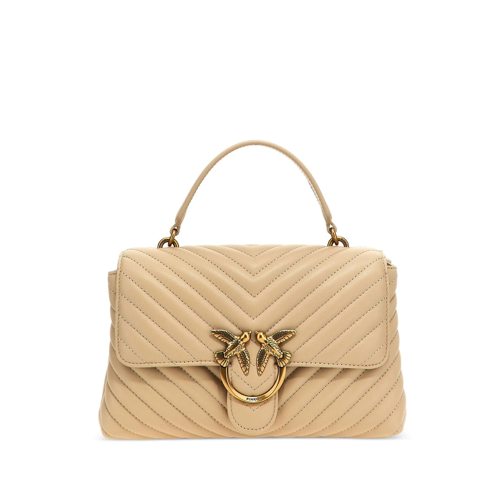 Pinko Brown Tote Bags Women