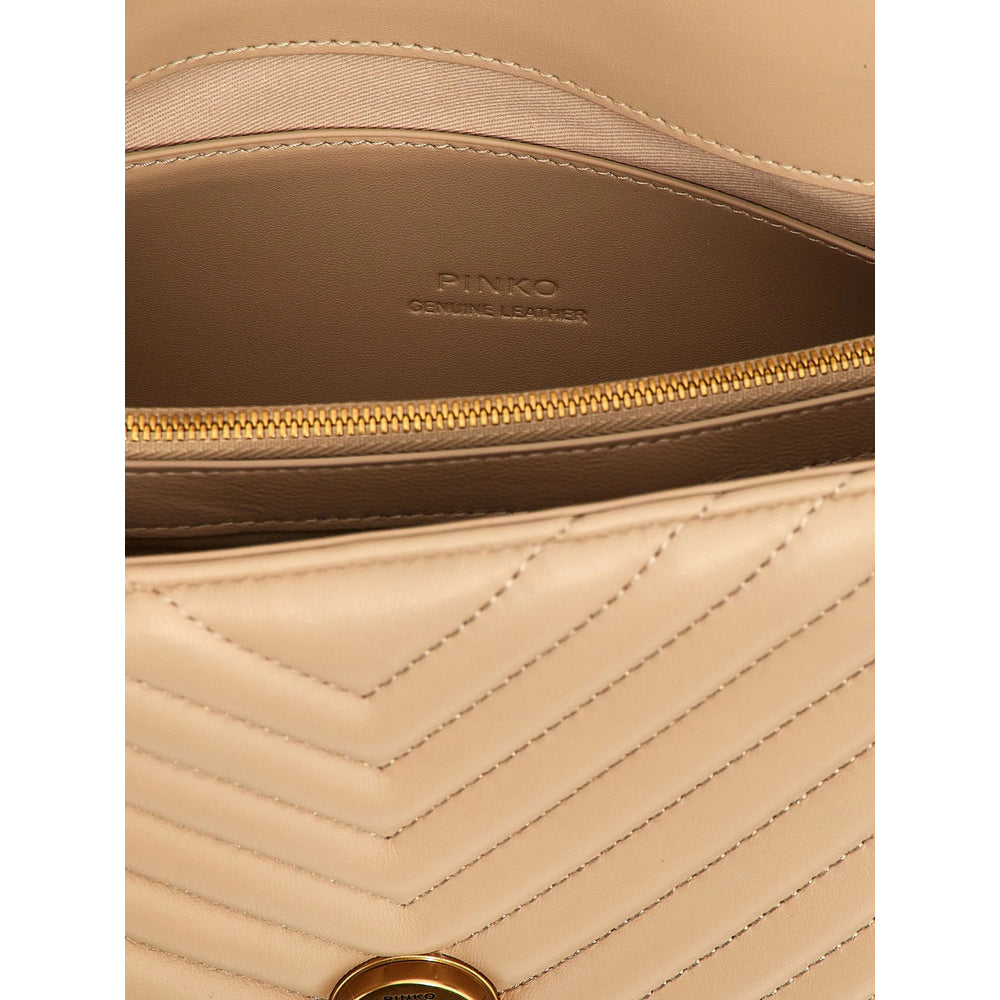 Pinko Brown Tote Bags Women