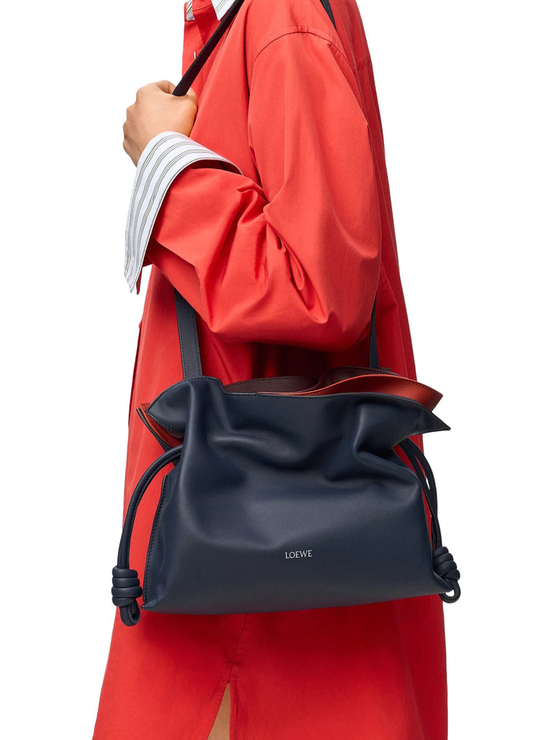 Loewe Women Medium Layered Flamenco Clutch In Nappa Calfskin