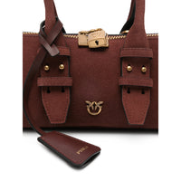 Pinko Red Tote Bags Women