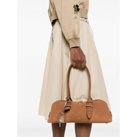 Pinko Brown Tote Bags Women