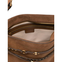 Pinko Brown Shoulder Bags Women