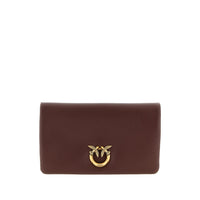 Pinko Brown Clutch Bags Women