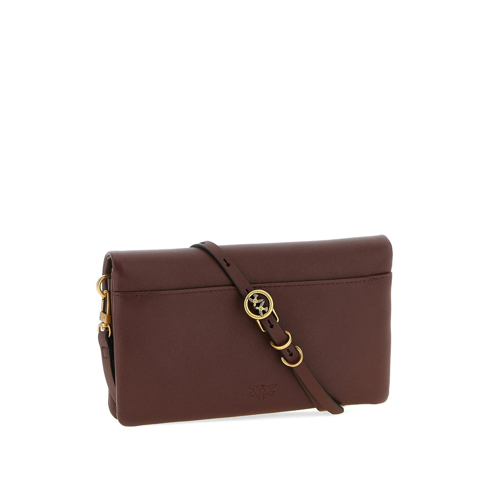 Pinko Brown Clutch Bags Women