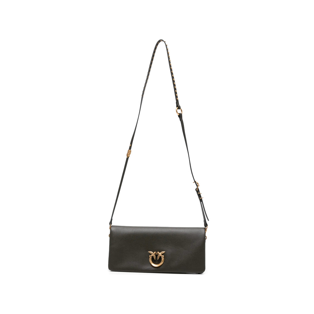 Pinko Brown Clutch Bags Women