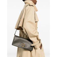 Pinko Brown Clutch Bags Women