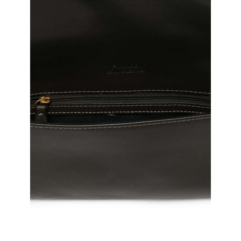 Pinko Brown Clutch Bags Women