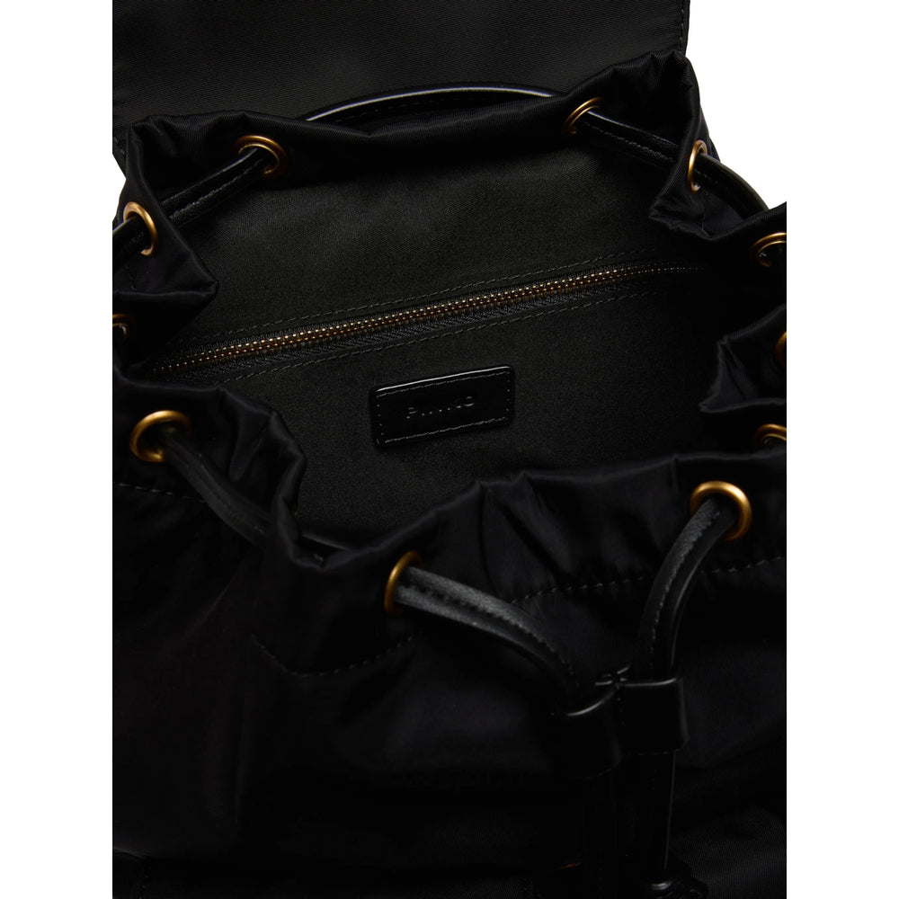 Pinko Black Backpacks Women