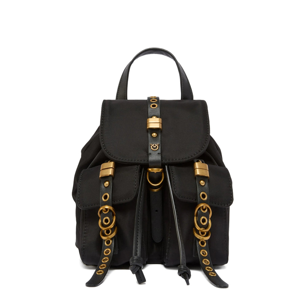 Pinko Black Backpacks Women