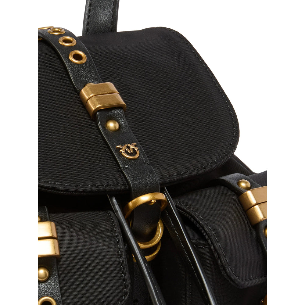 Pinko Black Backpacks Women
