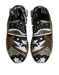 Dolce & Gabbana Multicolor Sorrento Low Top Sneakers Men's Shoes