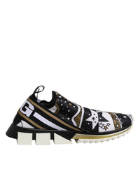 Dolce & Gabbana Multicolor Sorrento Low Top Sneakers Men's Shoes
