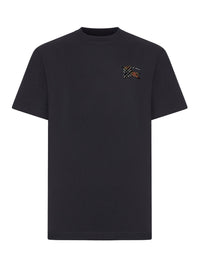 Burberry Men Cotton T-Shirt With Horseman Logo