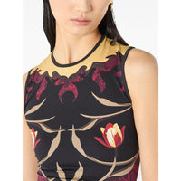 Marine Serre Marine Serre Black Tops - T-Shirts & Jerseys Women