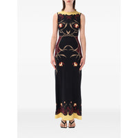 Marine Serre Black Dresses - Evening Dresses Women