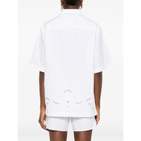 Marine Serre White Tops - Shirts Women