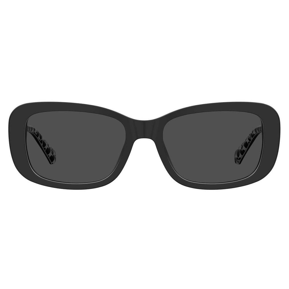 Love Moschino Love Moschino Black Acetate Women's Sunglasses