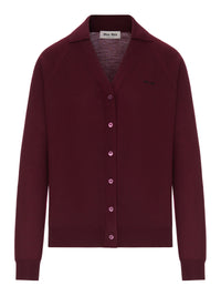 Miu Miu Miu Miu Women Cardigan In The Finest Wool Yarn