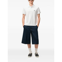 Ami Paris Ami Paris White Polo Shirts Men