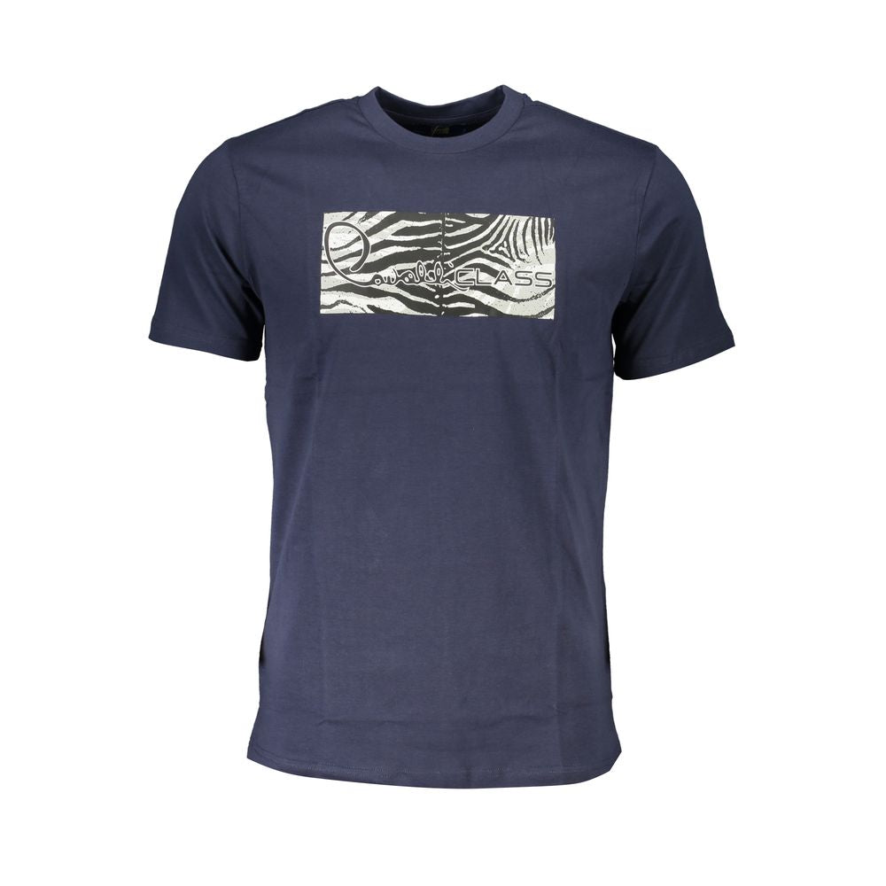 Cavalli Class Cavalli Class Blue Cotton Men's T-Shirt