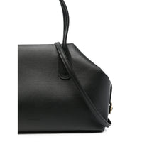 The-Moirè Black Tote Bags Women