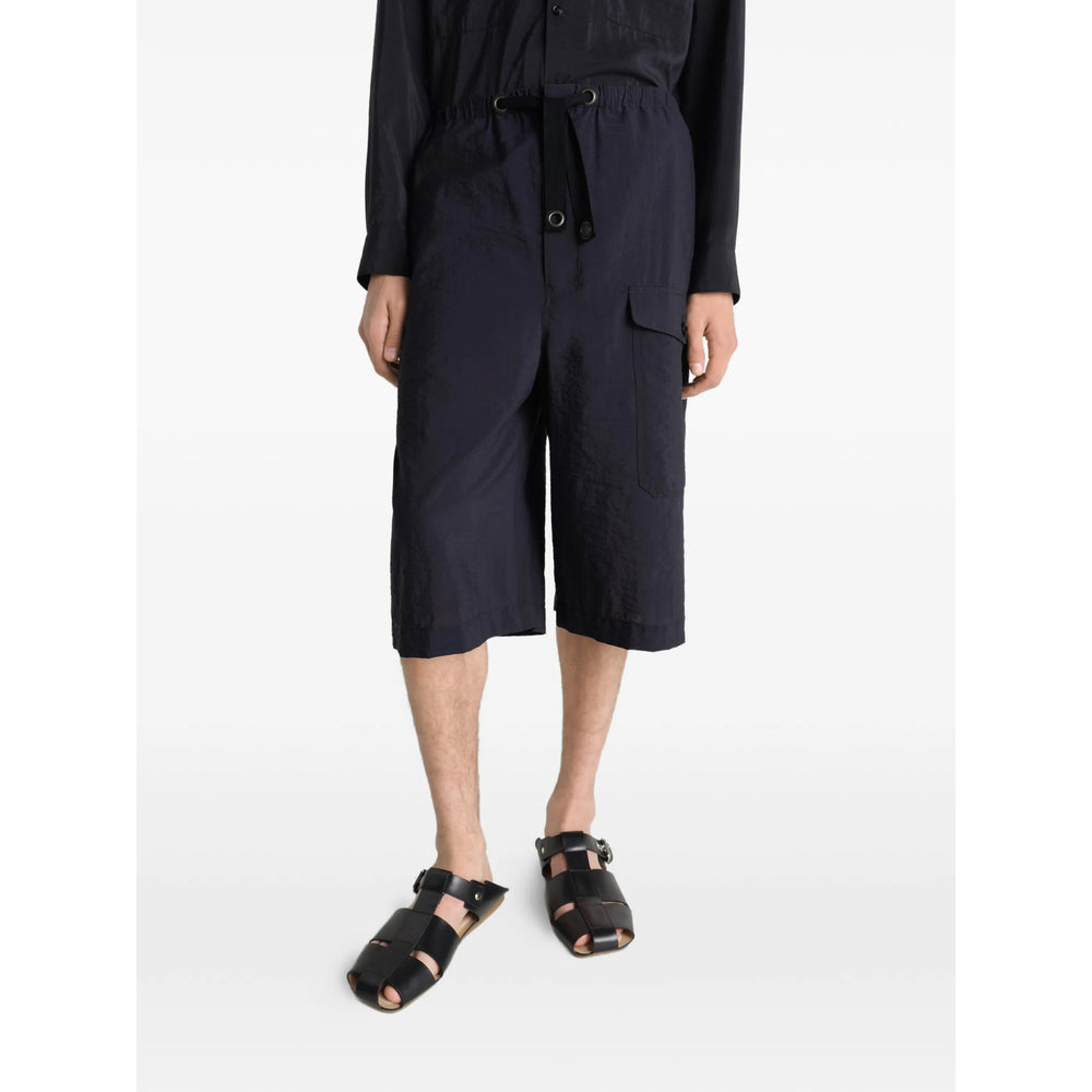 Lemaire Black Shorts - Cargo Shorts Men