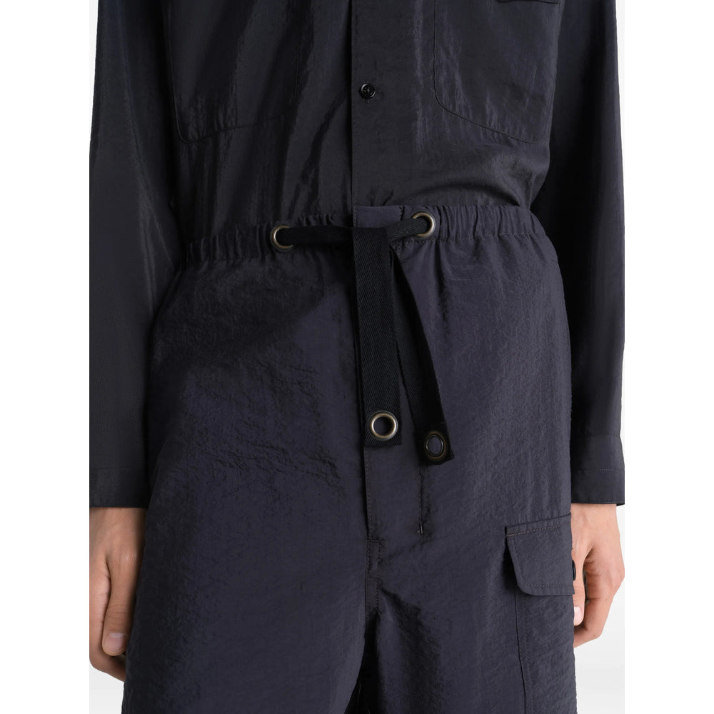 Lemaire Black Shorts - Cargo Shorts Men