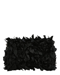 Balenciaga Womens Hourglass Satin Bow Wallet On Chain