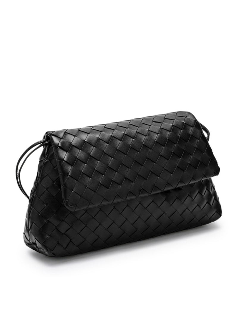 Bottega Veneta Women Woven Leather Pouch