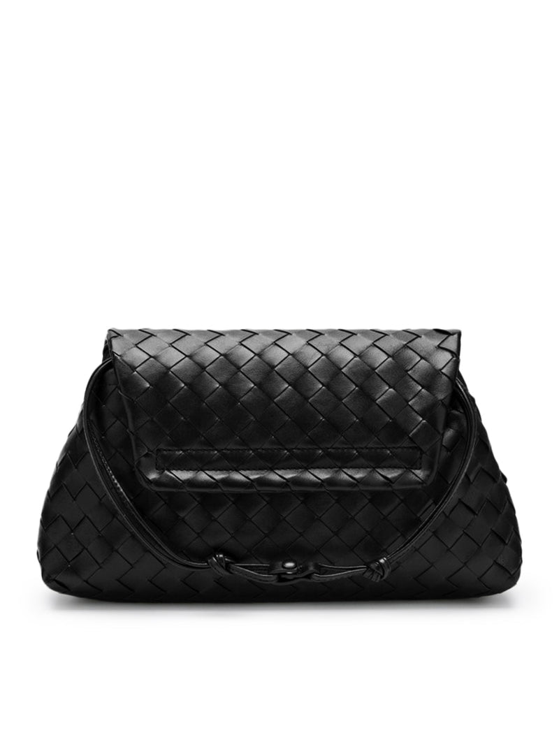 Bottega Veneta Women Woven Leather Pouch