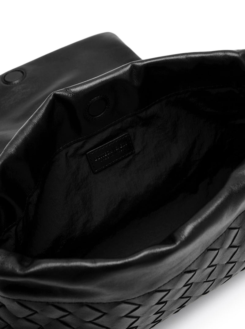 Bottega Veneta Women Woven Leather Pouch
