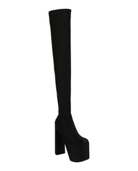 Balenciaga Womens Camden Stretch Over-The-Knee Boots