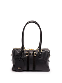 Gucci Gucci Women Horsebit Web Shoulder Bag