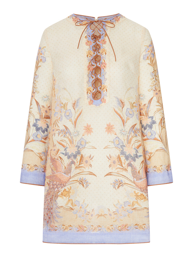 Zimmermann Zimmermann Women Indra Linen Mini Tunic Dress