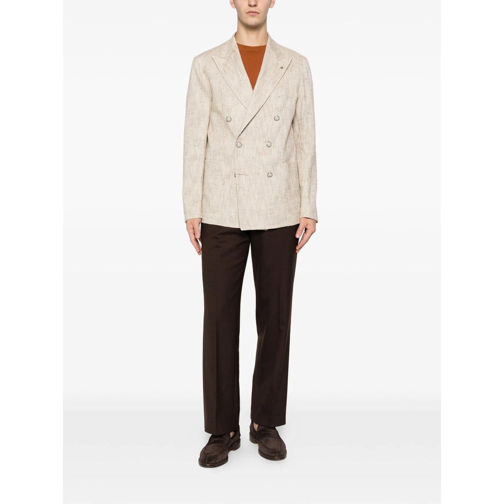 Tagliatore Neutrals Jackets - Blazers Men