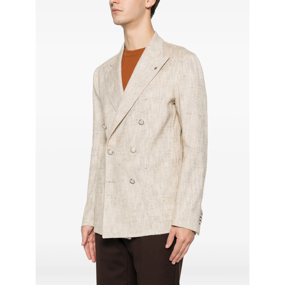 Tagliatore Neutrals Jackets - Blazers Men