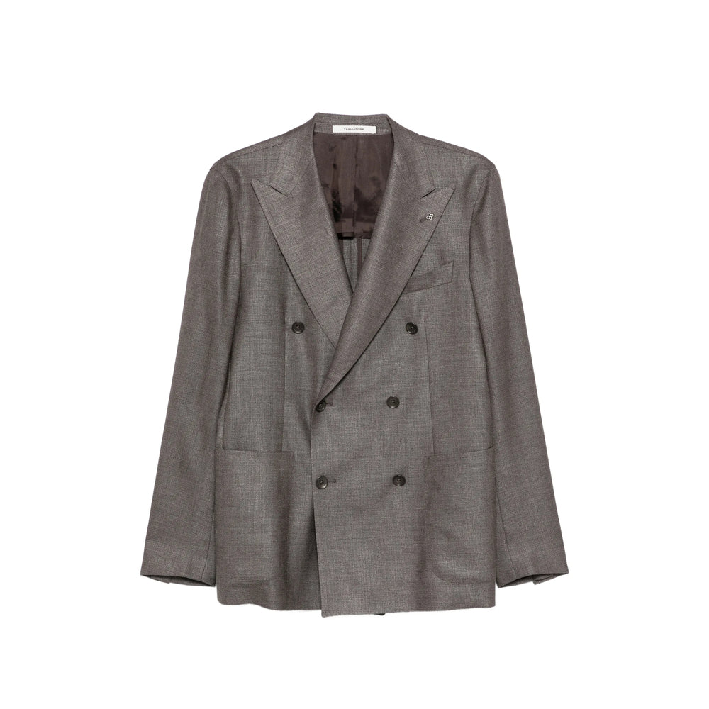 Tagliatore Brown Jackets - Blazers Men