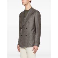 Tagliatore Brown Jackets - Blazers Men