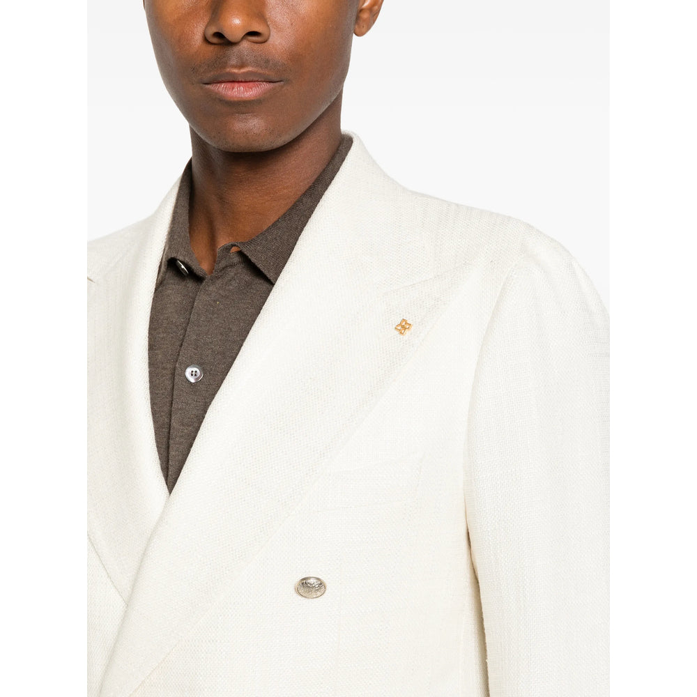Tagliatore Neutrals Jackets - Blazers Men