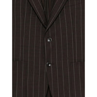 Tagliatore Brown Suits - Single Breasted Suits Men
