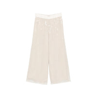 Peserico Peserico Neutrals Trousers - Palazzo Pants Women