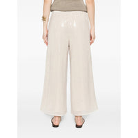 Peserico Peserico Neutrals Trousers - Palazzo Pants Women