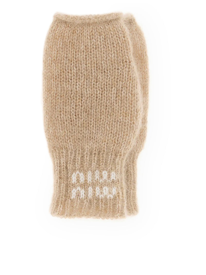 Miu Miu Miu Miu Women Stretch Mohair Blend Gloves