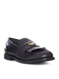 Miu Miu Women Leather Loafers
