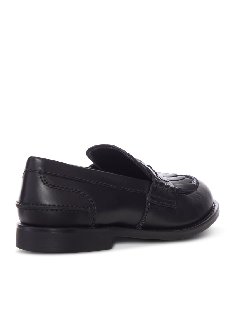 Miu Miu Women Leather Loafers