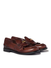 Miu Miu Women Leather Loafers