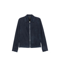 Zegna Blue Jackets - Leather Jackets Men